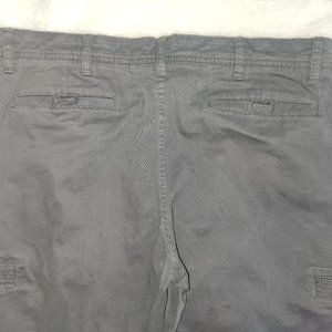 Gap ladies' light green cropped jeans in size 10, 32" waist